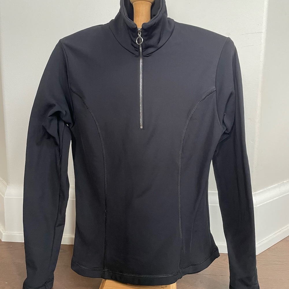 NILS Women's Black Half-Zip Sweatshirt